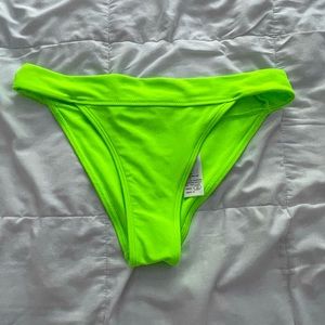 Woman S Neon Green Swimsuit Bikini Bottom
